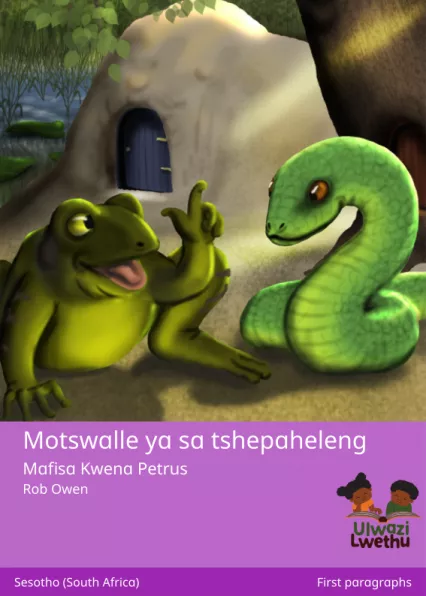 Cover thumbnail - Motswalle ya sa tshepaheleng